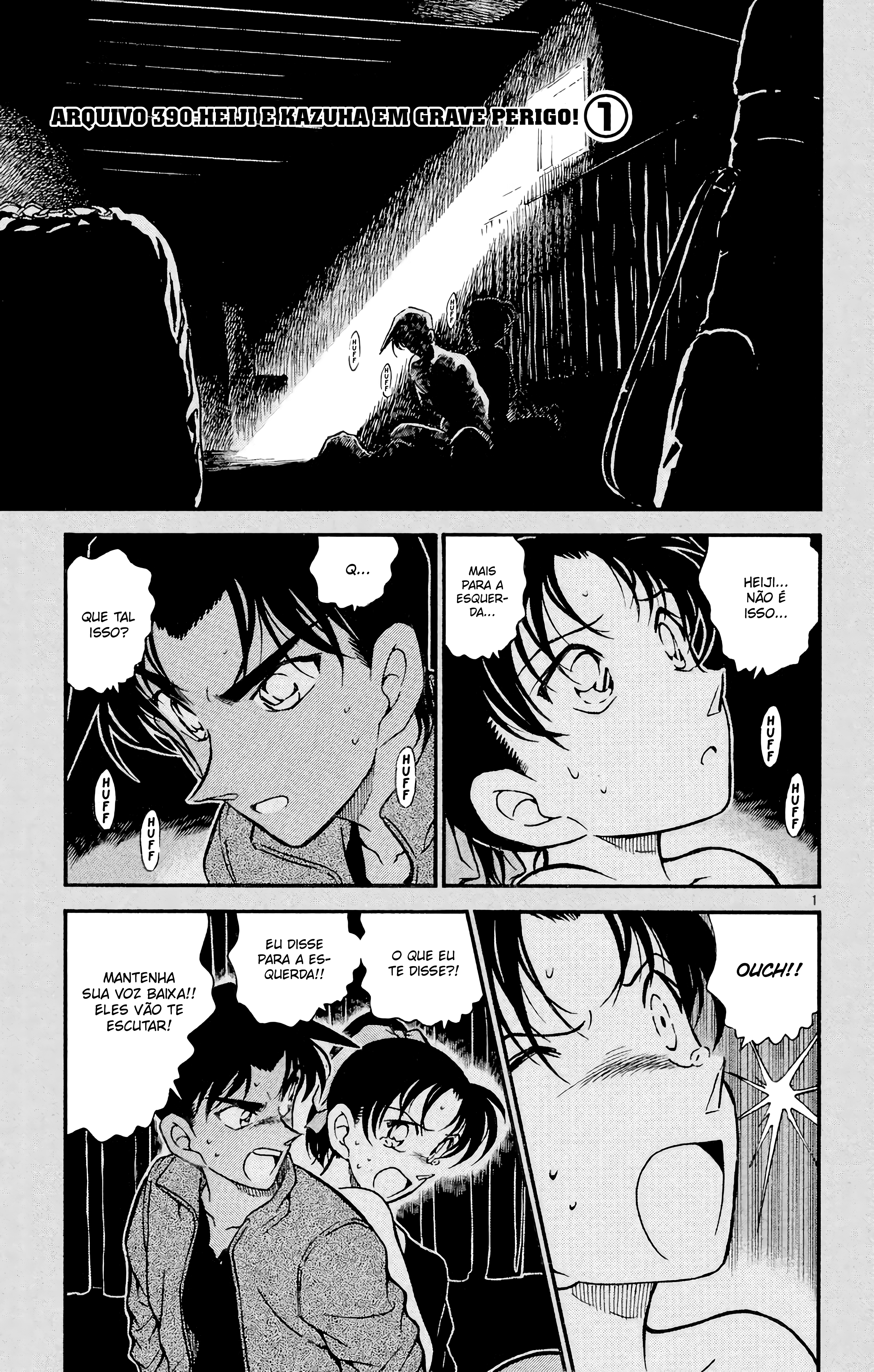 Capítulo 390 — Heiji e Kazuha em Grave Perigo! (1) página 2