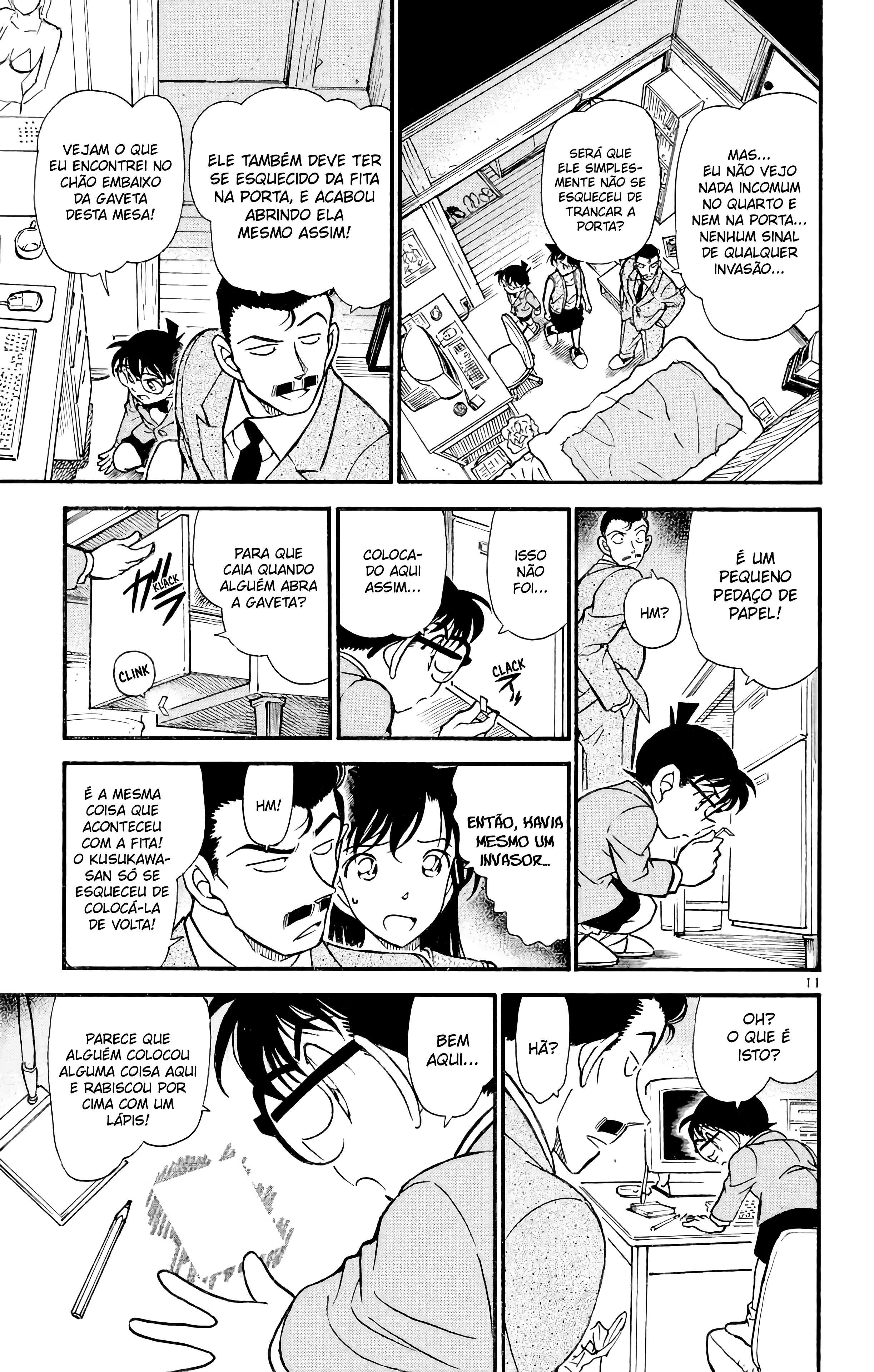 Capítulo 390 — Heiji e Kazuha em Grave Perigo! (1) página 12