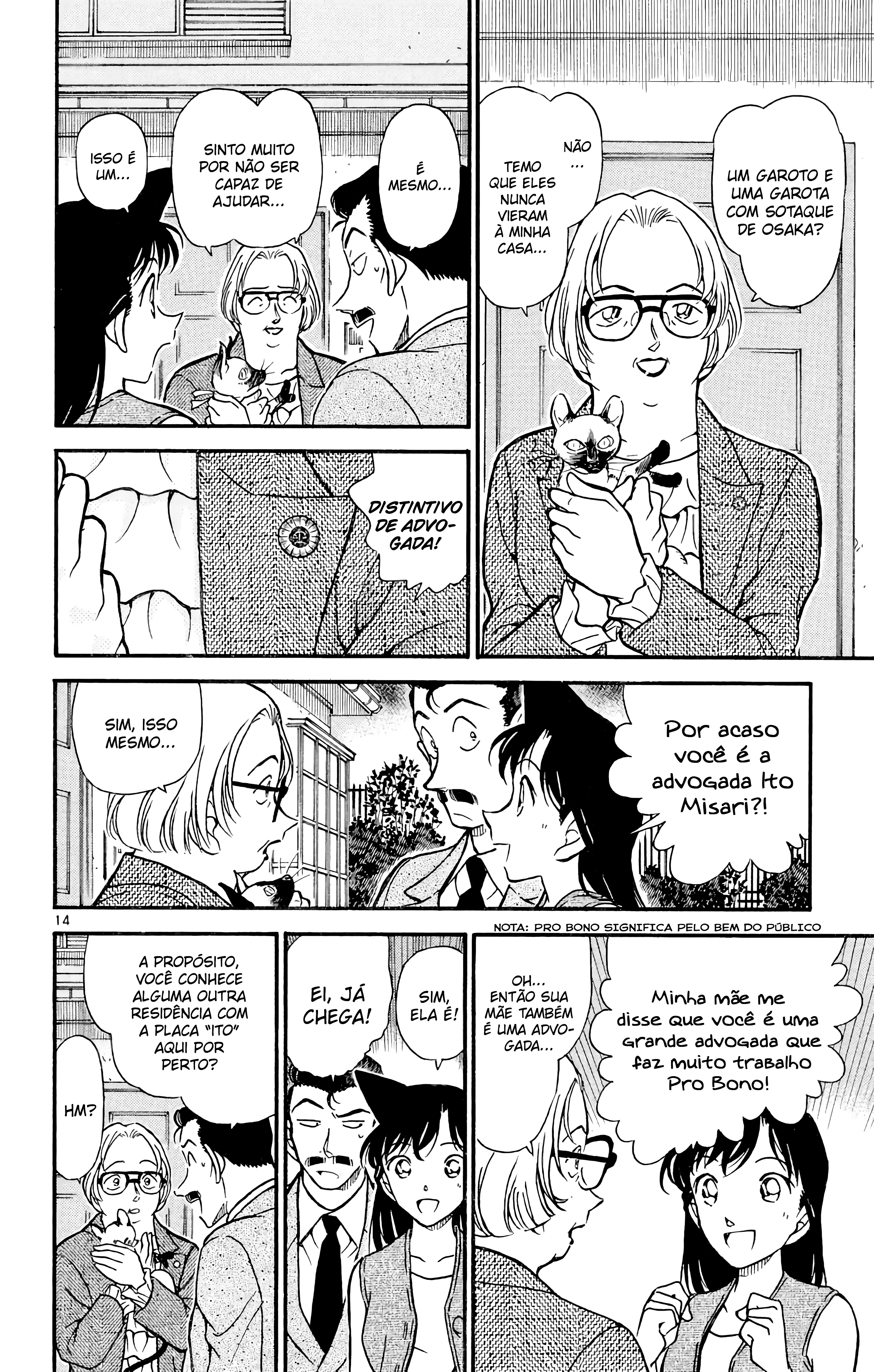Capítulo 390 — Heiji e Kazuha em Grave Perigo! (1) página 15