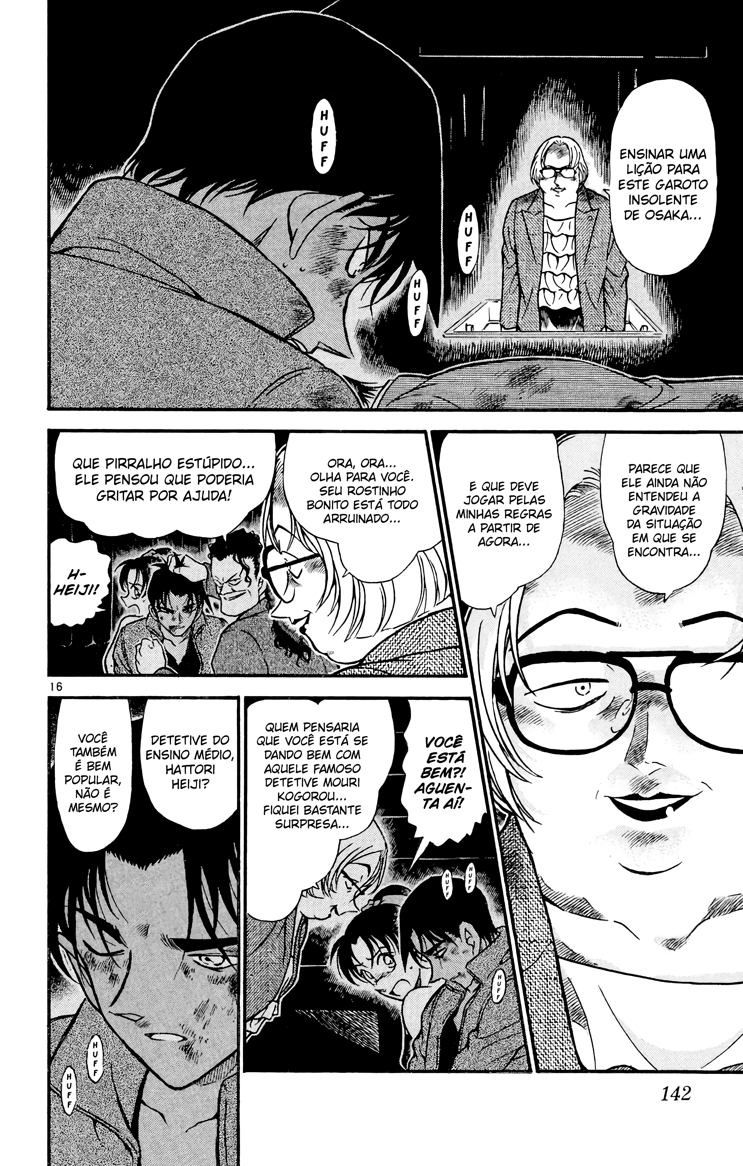 Capítulo 390 — Heiji e Kazuha em Grave Perigo! (1) página 17