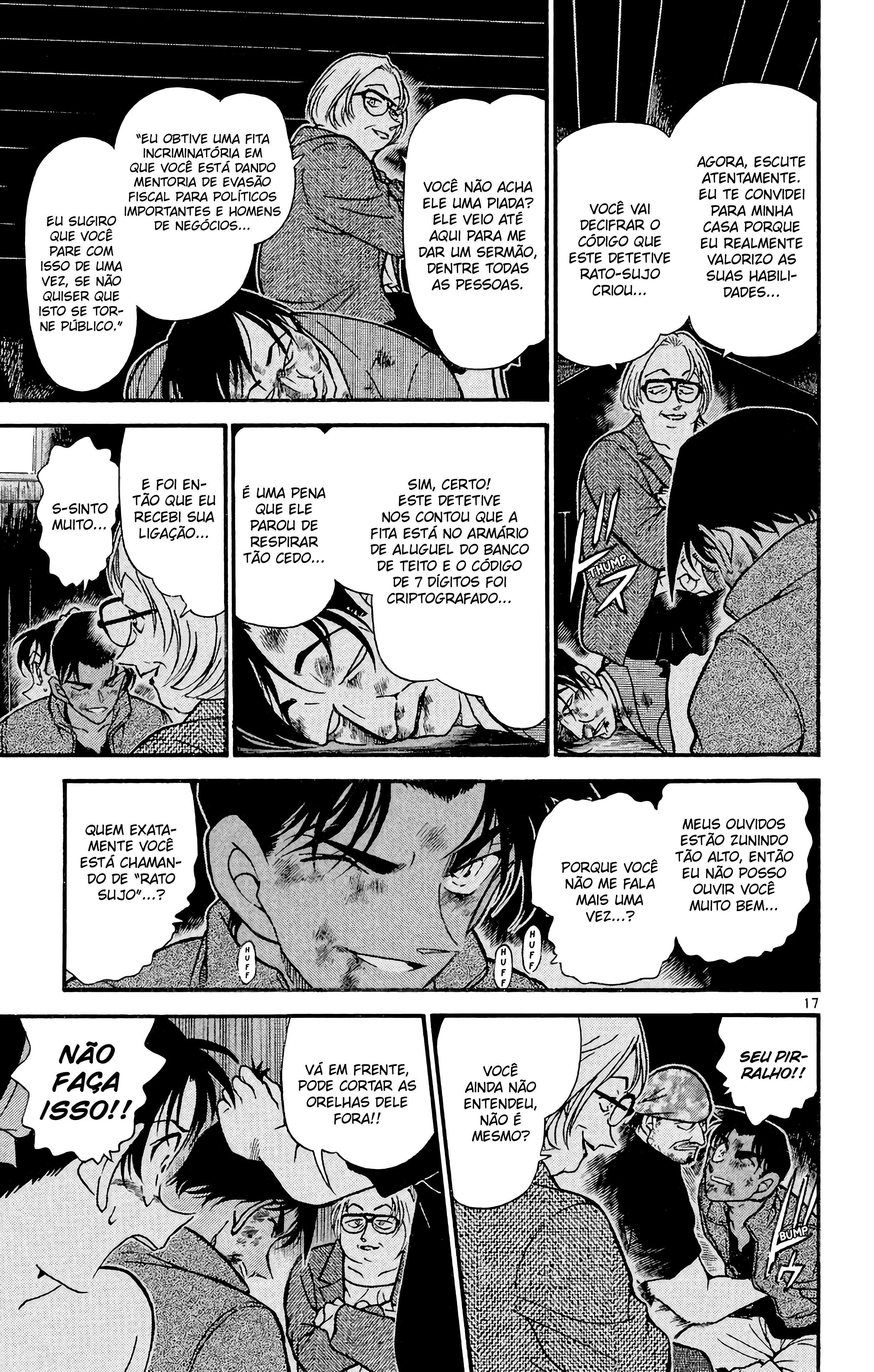 Capítulo 390 — Heiji e Kazuha em Grave Perigo! (1) página 18