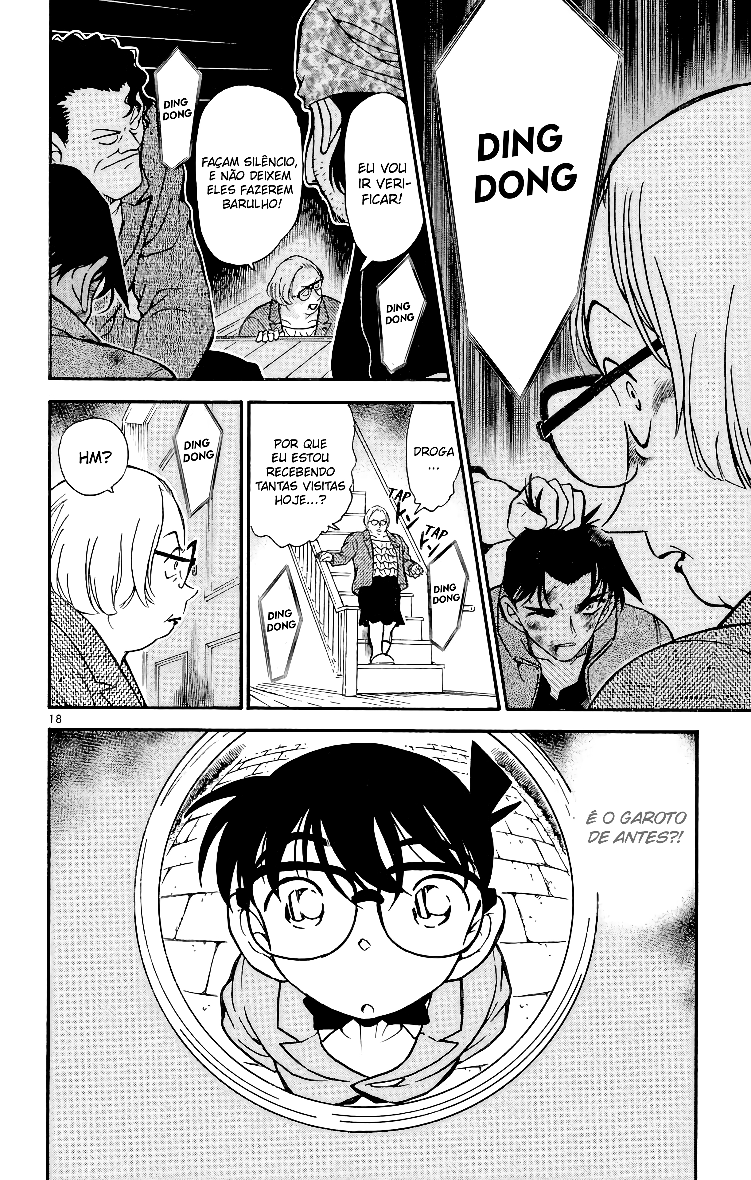 Capítulo 390 — Heiji e Kazuha em Grave Perigo! (1) página 19
