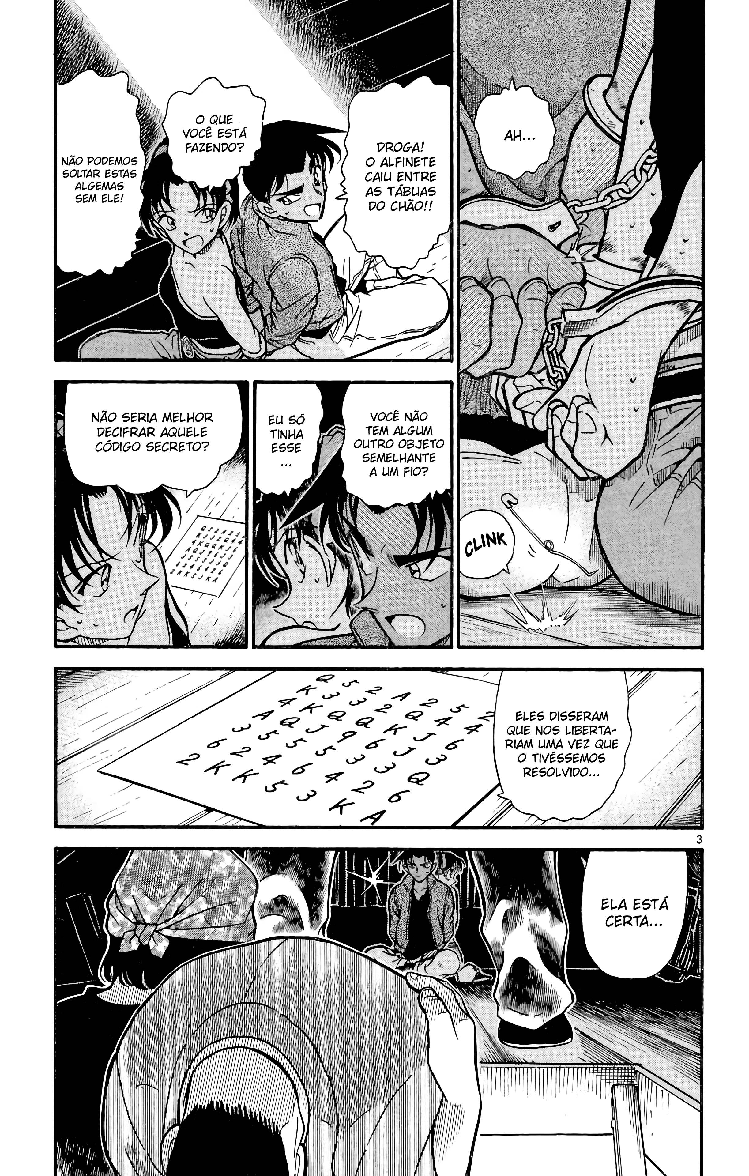 Capítulo 390 — Heiji e Kazuha em Grave Perigo! (1) página 4