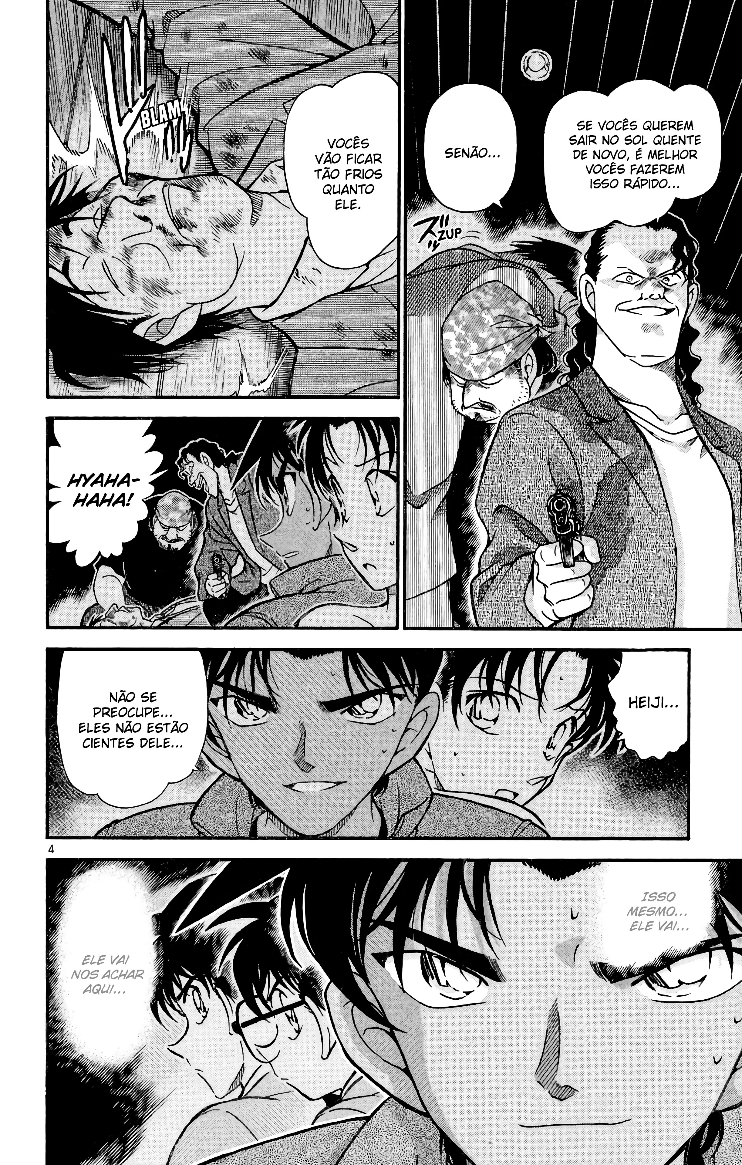 Capítulo 390 — Heiji e Kazuha em Grave Perigo! (1) página 5