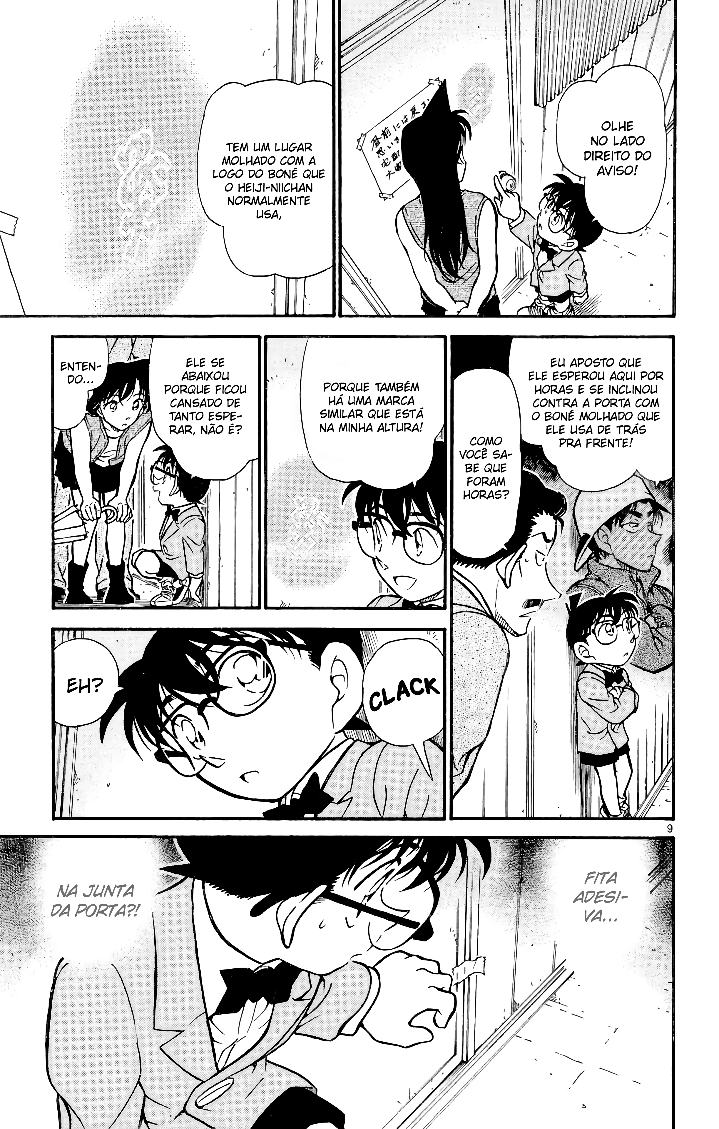 Capítulo 390 — Heiji e Kazuha em Grave Perigo! (1) página 10