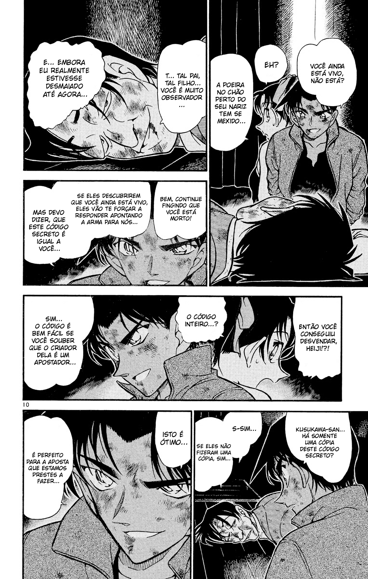 Capítulo 391 — Heiji e Kazuha em Grave Perigo! (2) página 11