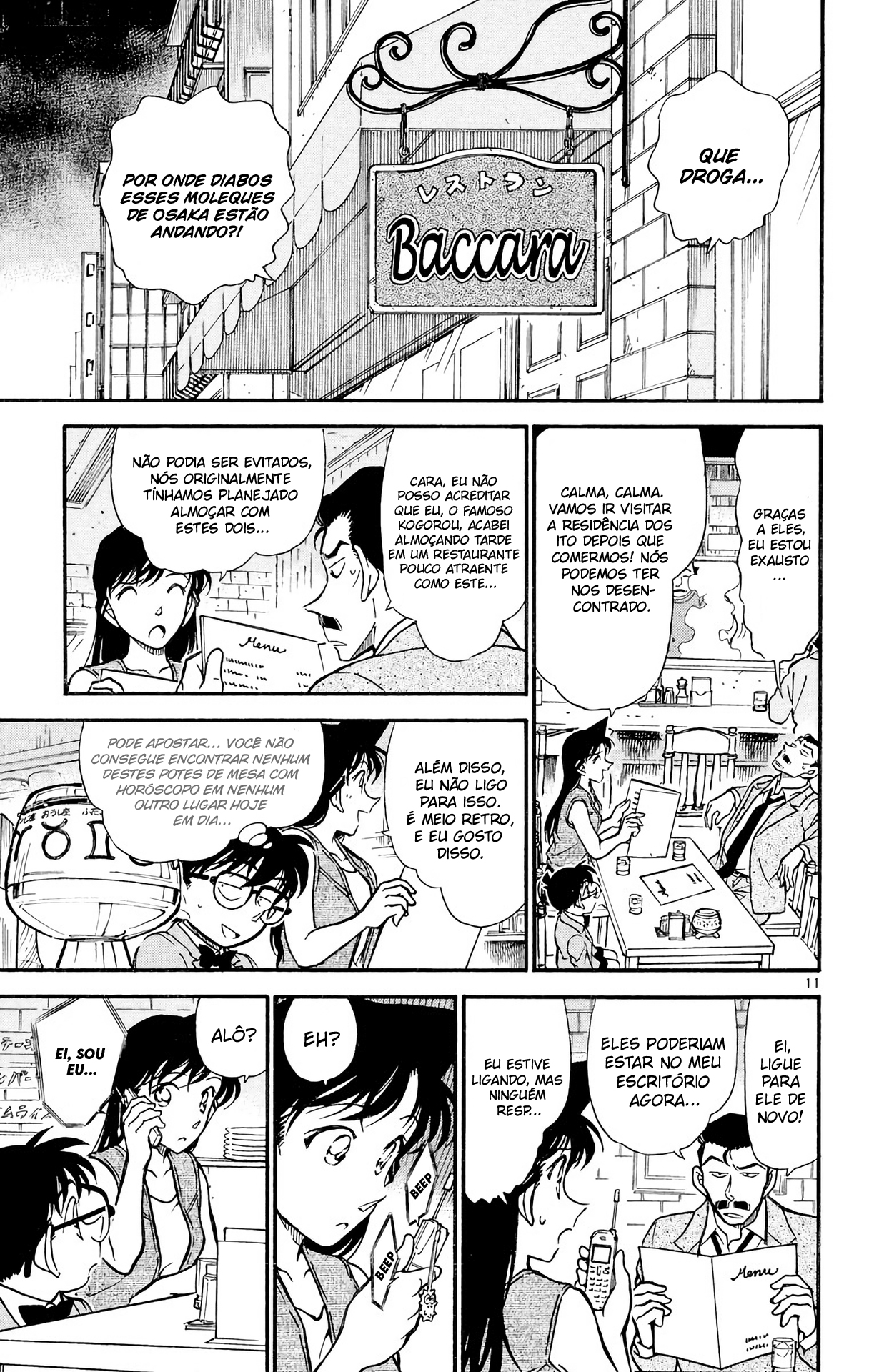 Capítulo 391 — Heiji e Kazuha em Grave Perigo! (2) página 12