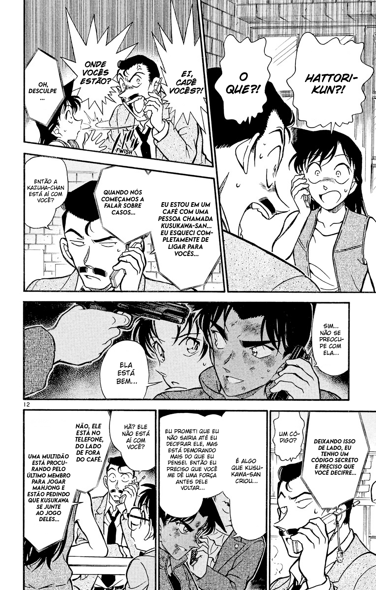 Capítulo 391 — Heiji e Kazuha em Grave Perigo! (2) página 13