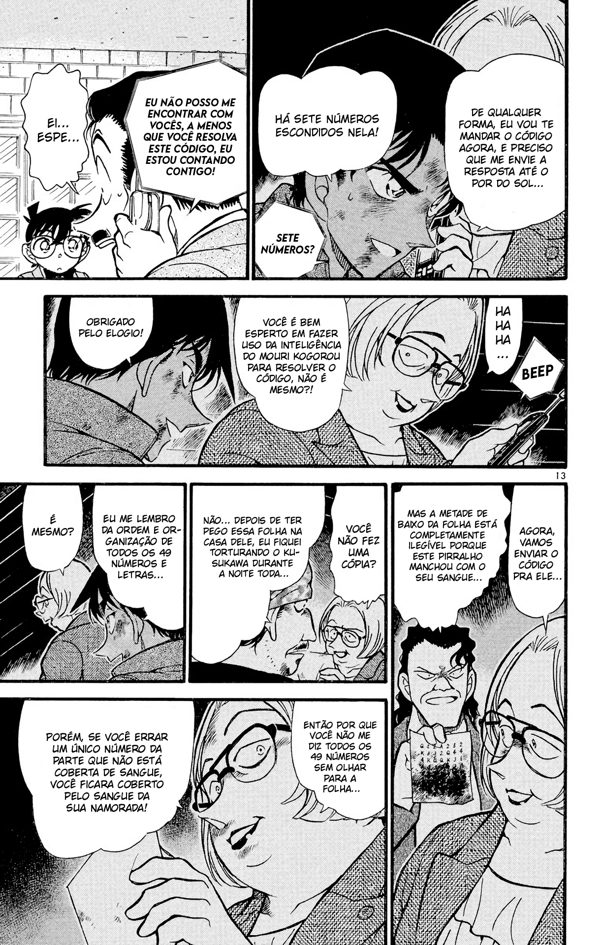 Capítulo 391 — Heiji e Kazuha em Grave Perigo! (2) página 14