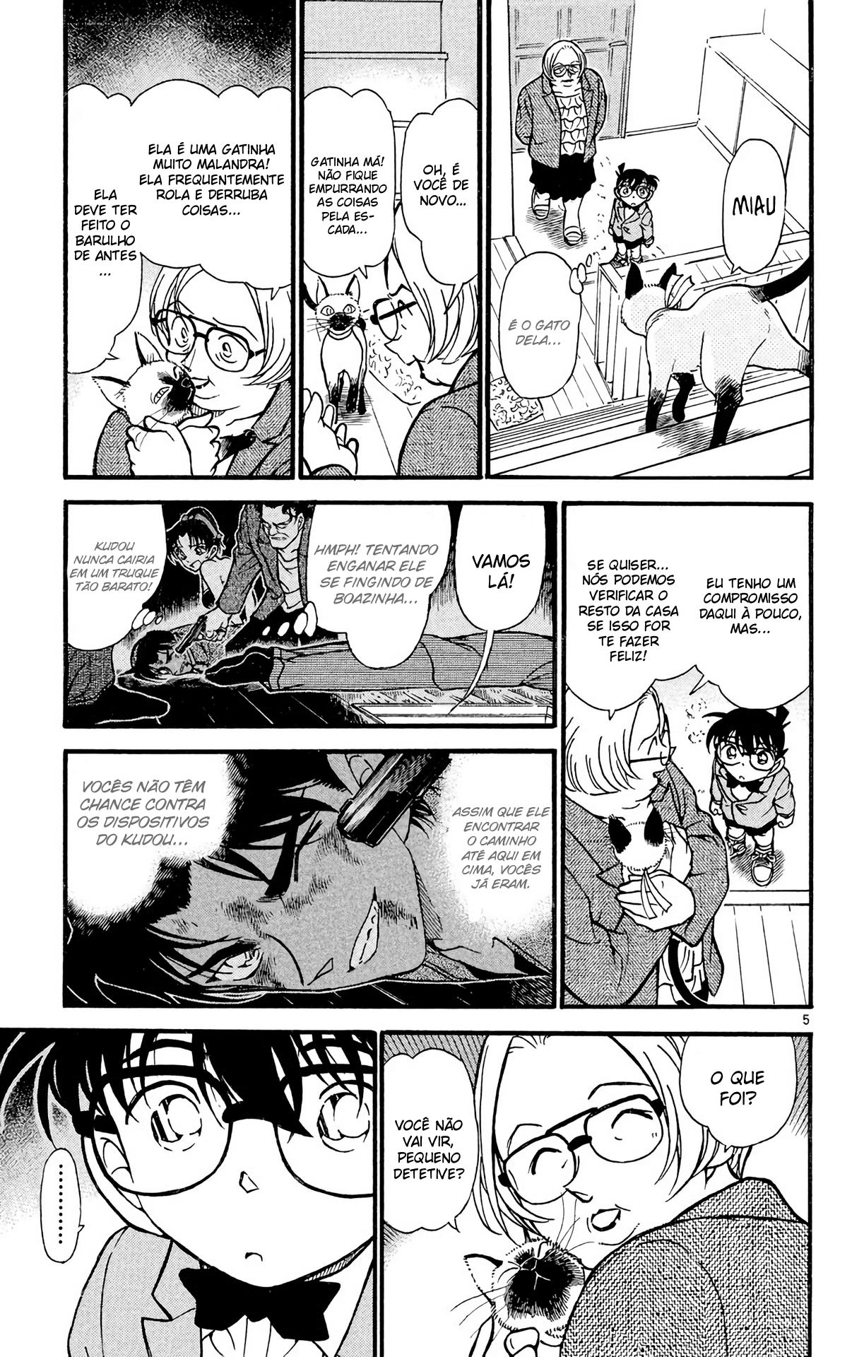 Capítulo 391 — Heiji e Kazuha em Grave Perigo! (2) página 6