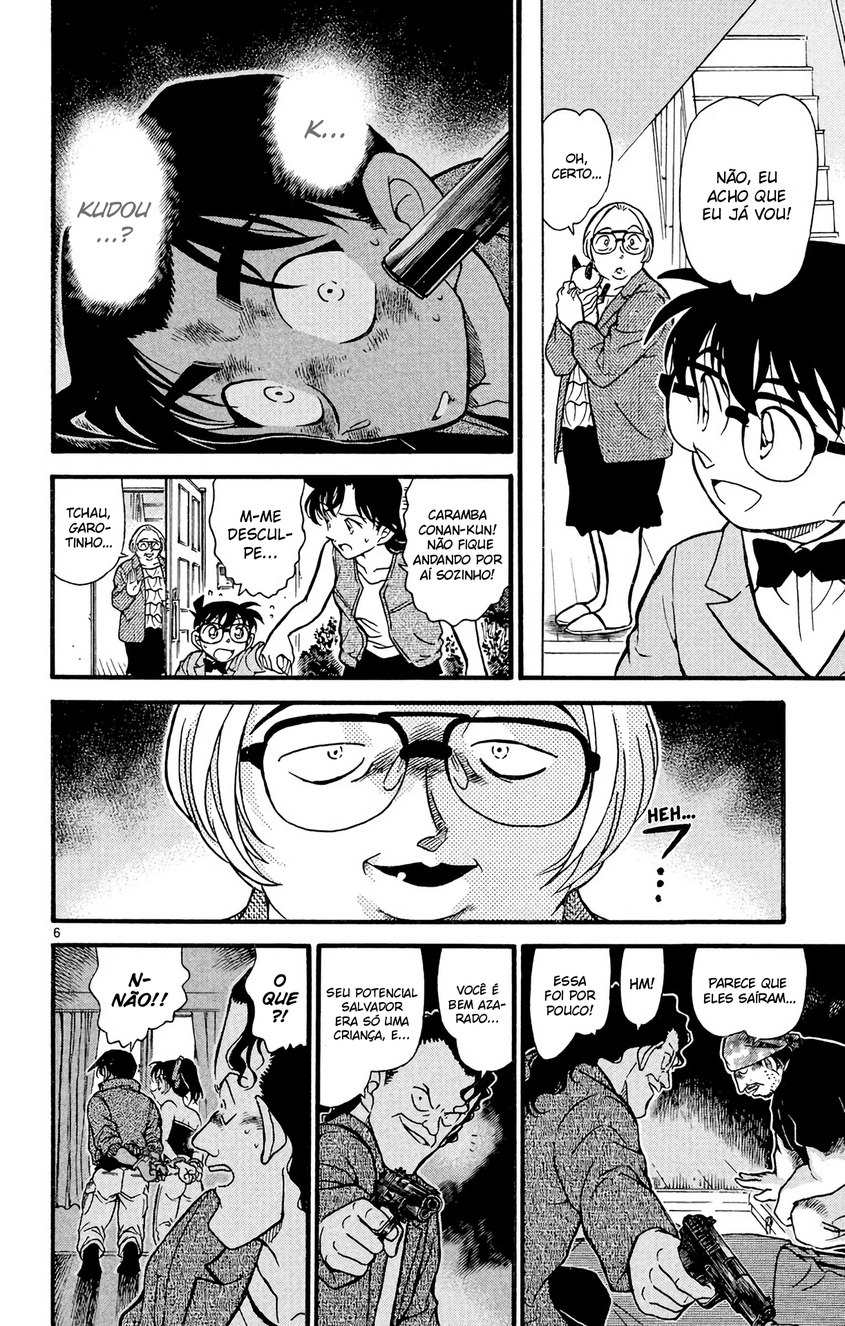 Capítulo 391 — Heiji e Kazuha em Grave Perigo! (2) página 7