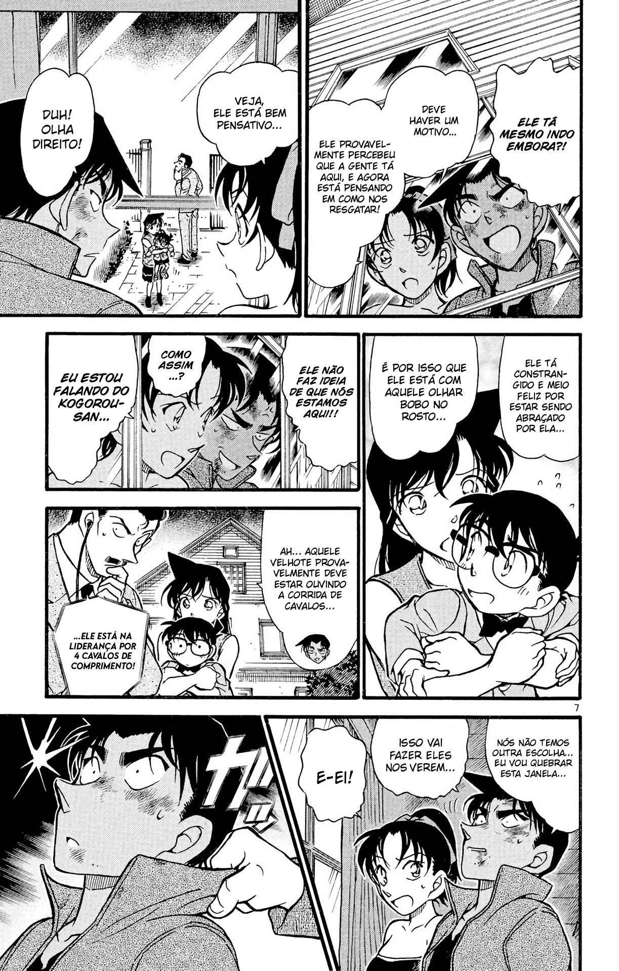 Capítulo 391 — Heiji e Kazuha em Grave Perigo! (2) página 8