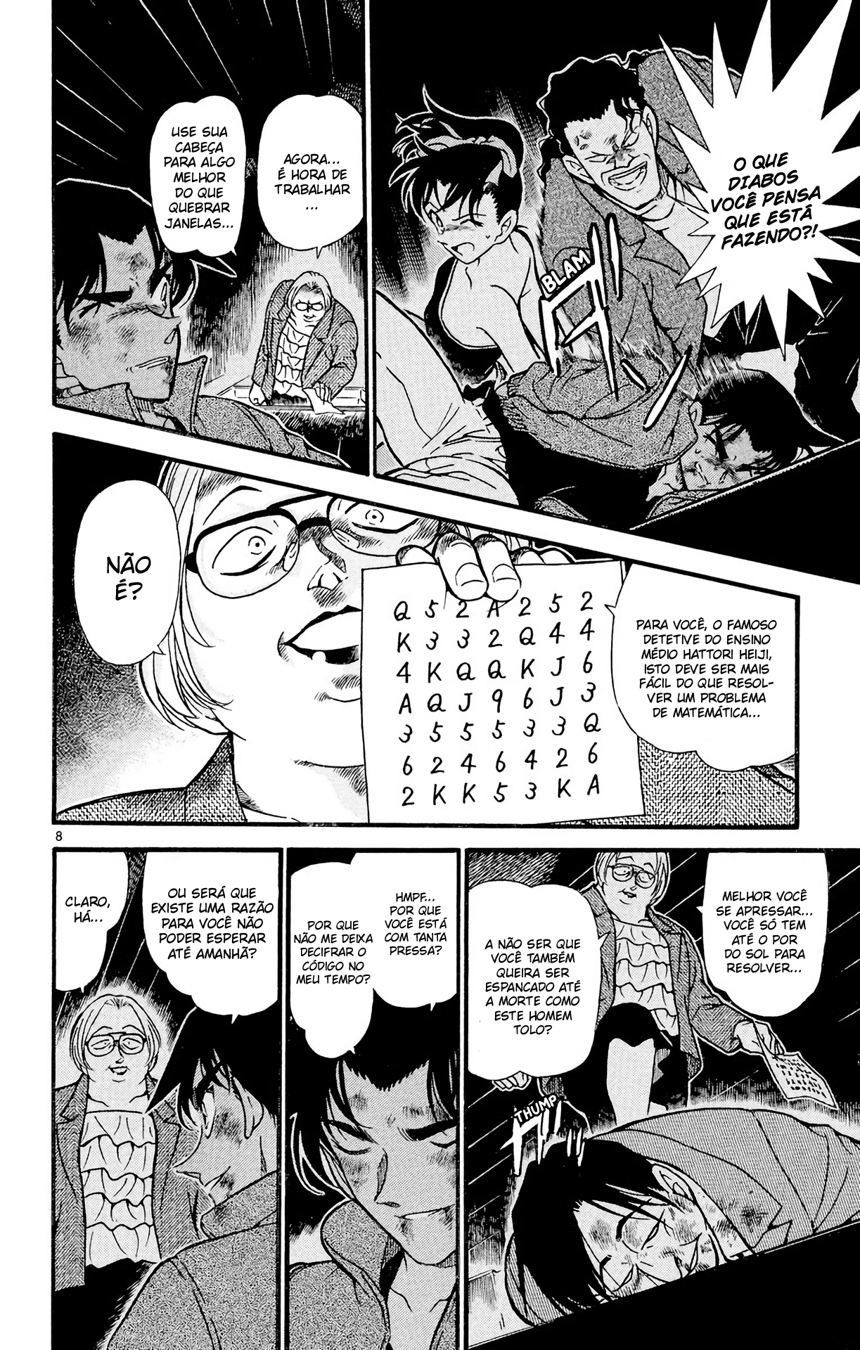Capítulo 391 — Heiji e Kazuha em Grave Perigo! (2) página 9