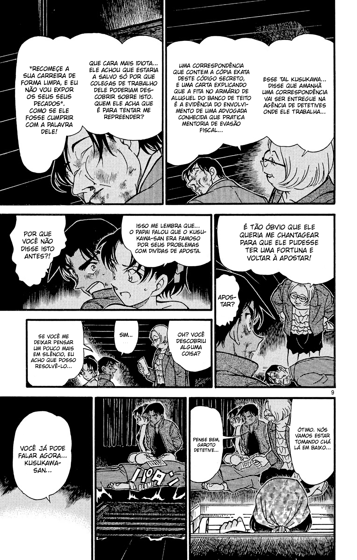 Capítulo 391 — Heiji e Kazuha em Grave Perigo! (2) página 10