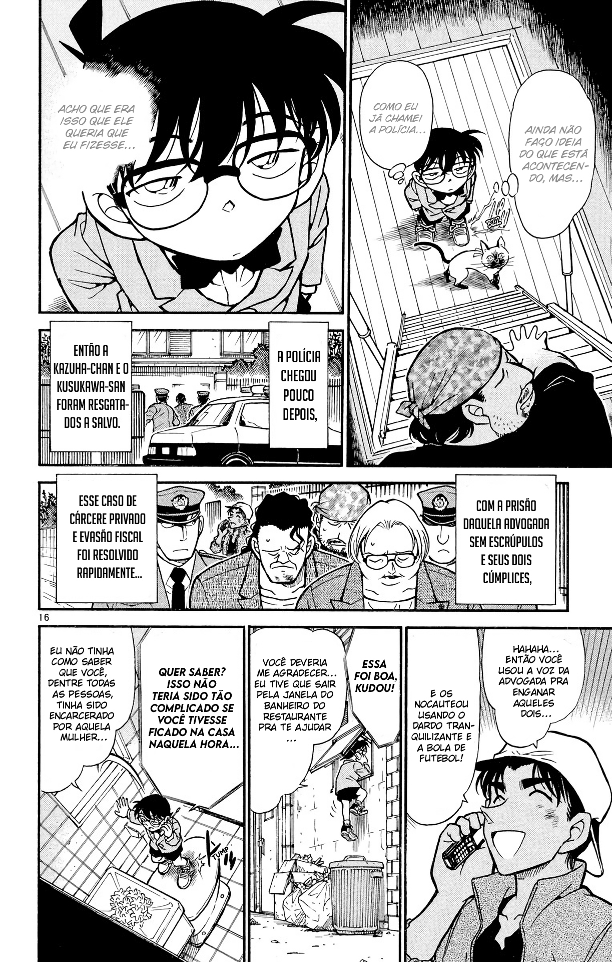 Capítulo 392 — Heiji e Kazuha em Grave Perigo! (3) página 17