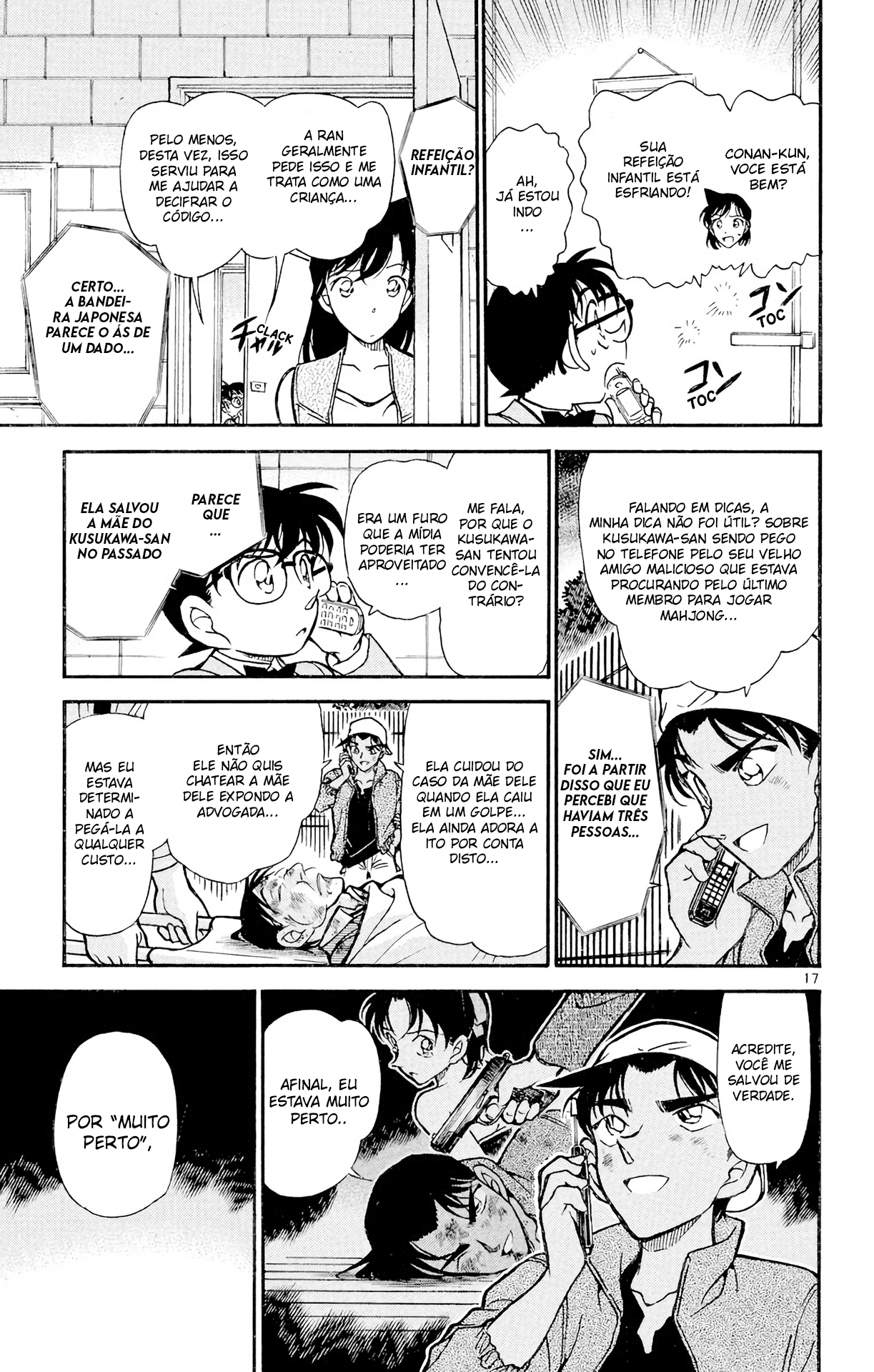 Capítulo 392 — Heiji e Kazuha em Grave Perigo! (3) página 18