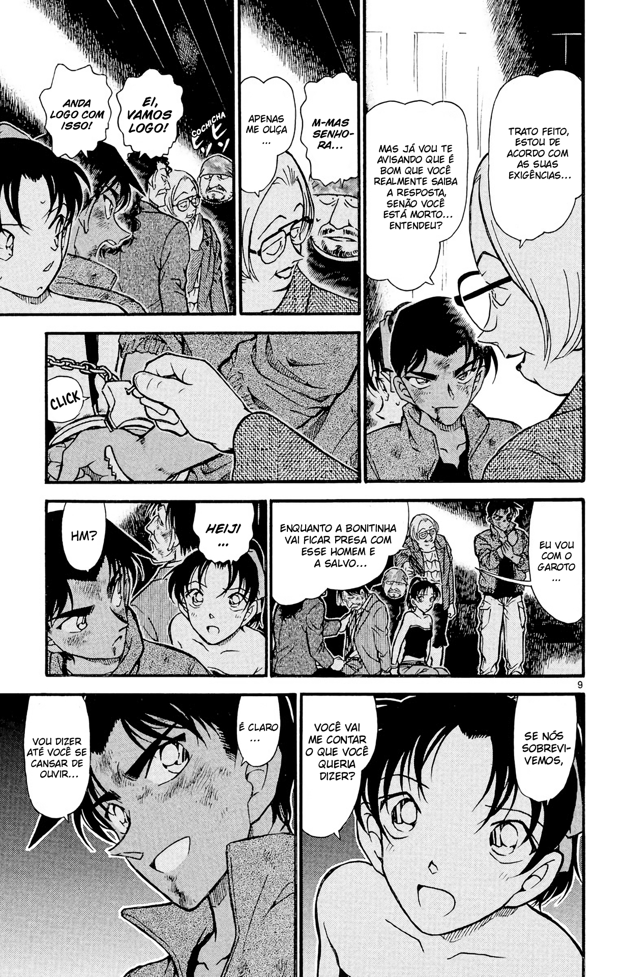 Capítulo 392 — Heiji e Kazuha em Grave Perigo! (3) página 10