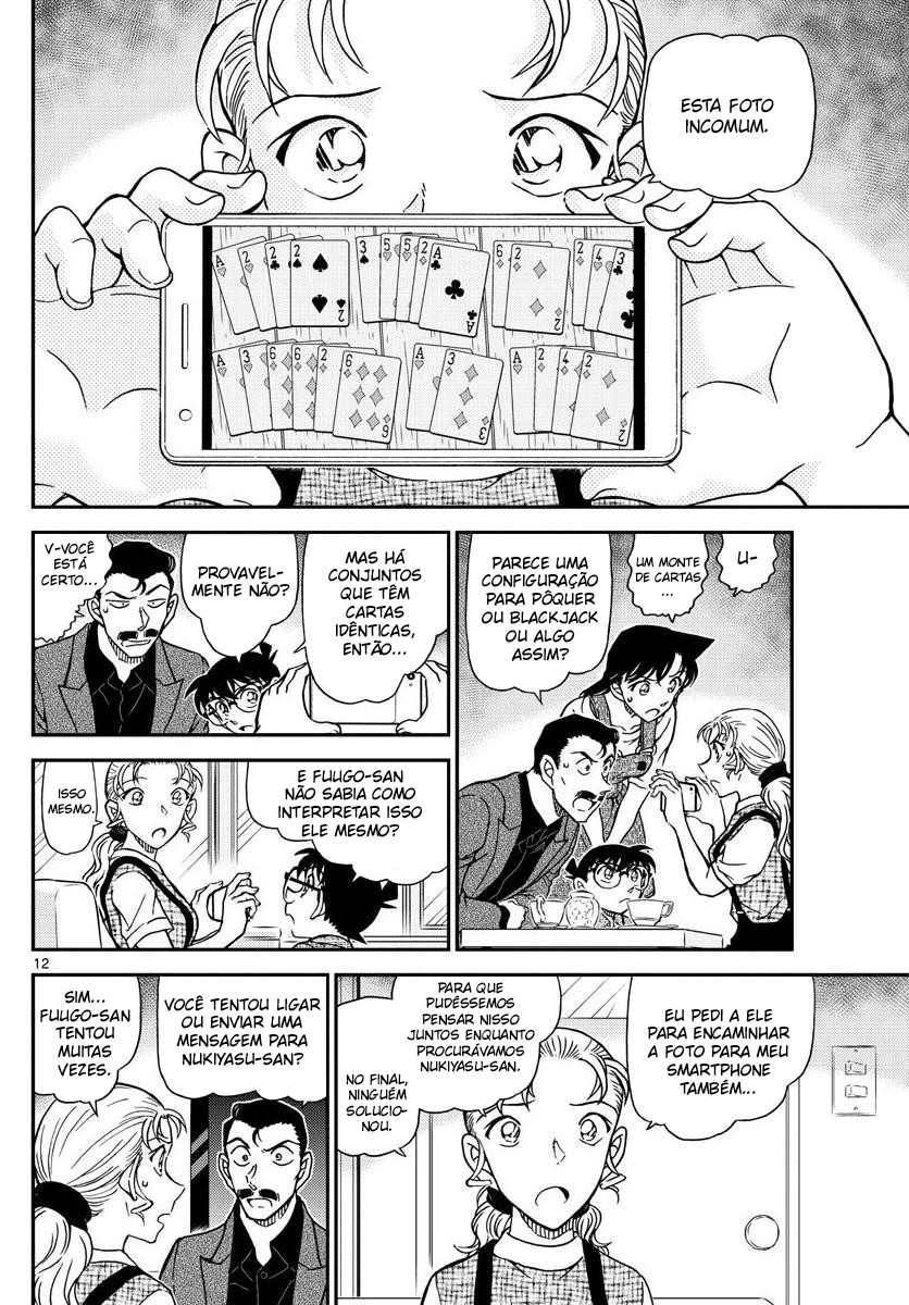 Capítulo 1055 — Kogoro Pego em um Dilema página 14