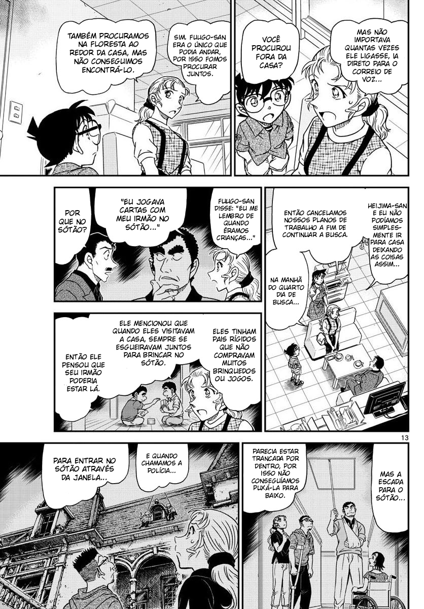 Capítulo 1055 — Kogoro Pego em um Dilema página 15