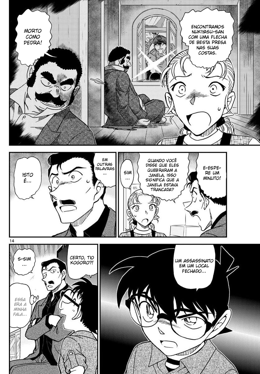 Capítulo 1055 — Kogoro Pego em um Dilema página 16