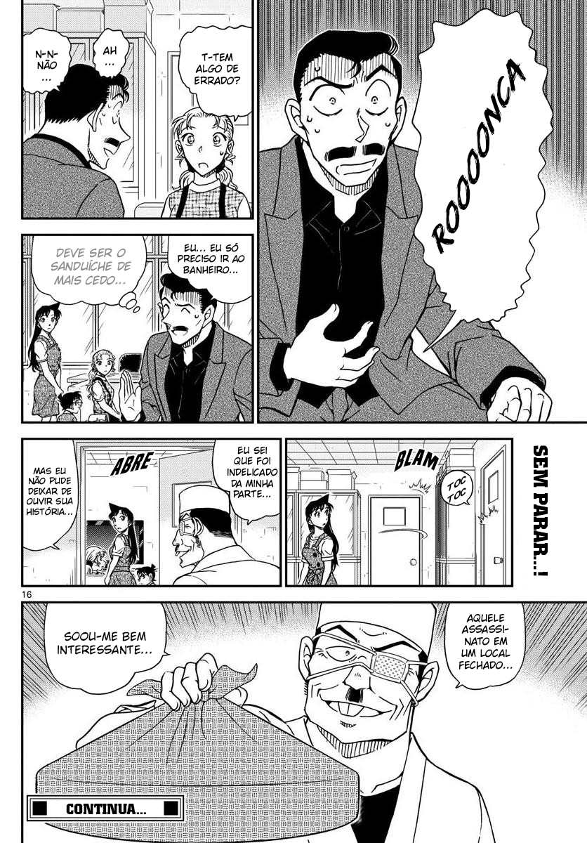 Capítulo 1055 — Kogoro Pego em um Dilema página 18