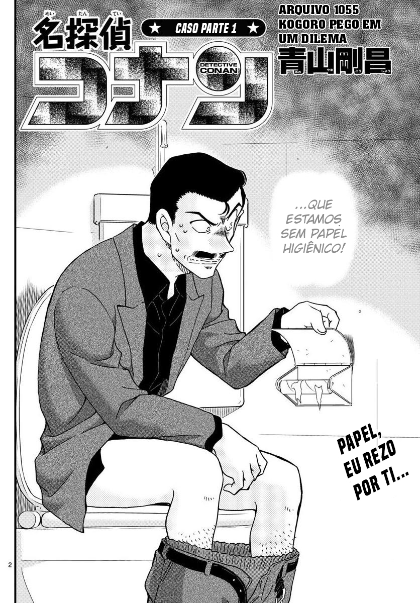 Capítulo 1055 — Kogoro Pego em um Dilema página 4