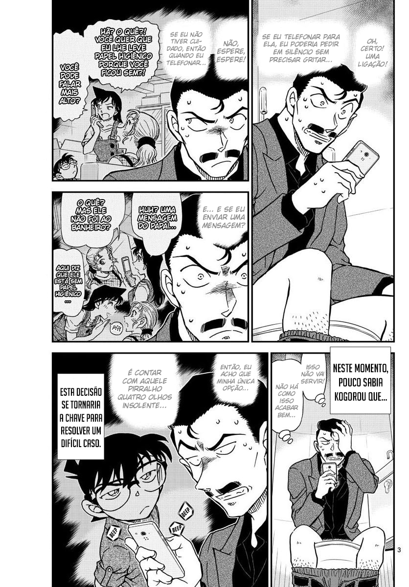 Capítulo 1055 — Kogoro Pego em um Dilema página 5