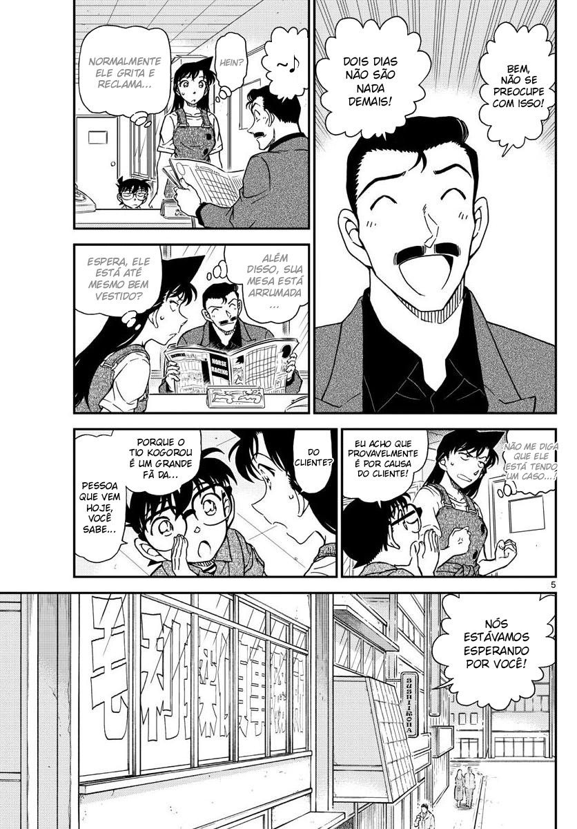 Capítulo 1055 — Kogoro Pego em um Dilema página 7