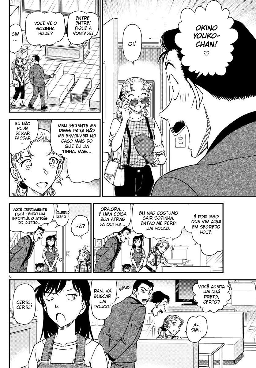 Capítulo 1055 — Kogoro Pego em um Dilema página 8