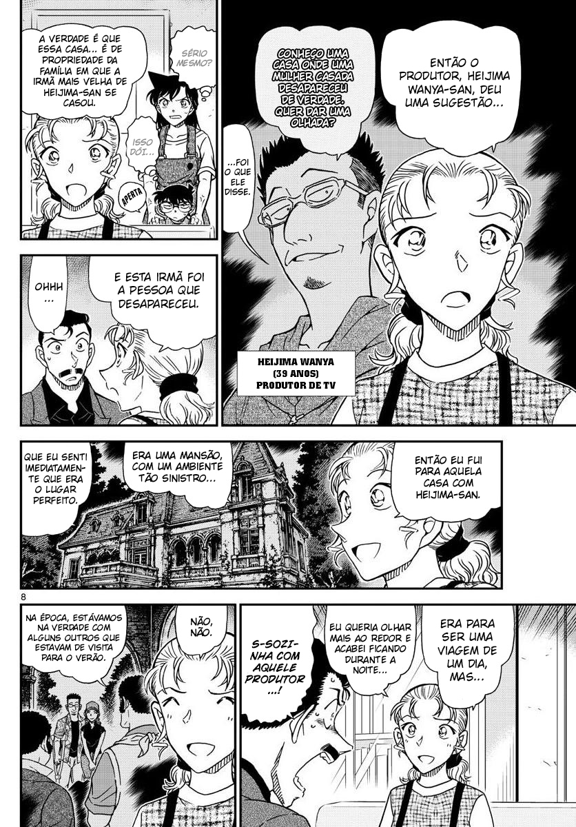 Capítulo 1055 — Kogoro Pego em um Dilema página 10